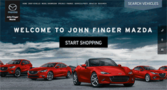 Desktop Screenshot of johnfingermazda.com